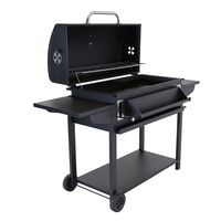 Charles Bentley Deluxe Charcoal BBQ Grill