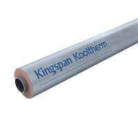 Kingspan Kooltherm Aluminium Faced Class O Phenolic Pipe Insulation (All Sizes)