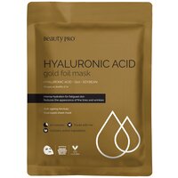 BeautyPro - Hyaluronic Acid Gold Foil Mask