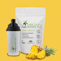 Vegan Pre-Workout- Plant Based Pre-Workout Powder, Pineapple / 300g