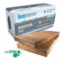Knauf Rocksilk RS60 Rock Mineral Wool Acoustic and Thermal Insulation Slab