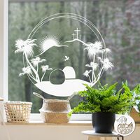 Easter Story Ring Window Decal - Large