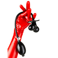 Latex Rubber Inflatable Butterfly Gag For System Mask R1550