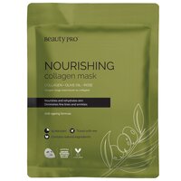 BeautyPro - Nourishing Collagen Sheet Mask - Olive extract